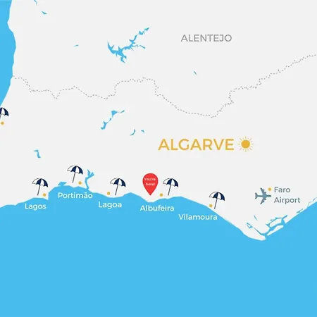 Διαμέρισμα Clube - 2br Pool, Kids Club & Family Fun Αλμπουφέιρα